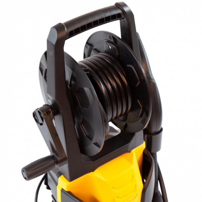 Моечная машина высокого давления R-165D, 2200 Вт, 165 бар, 7 л/мин, с барабаном Denzel Моечная машина высокого давления R-165D, 2200 Вт, 165 бар, 7 л/мин, с барабаном Denzel