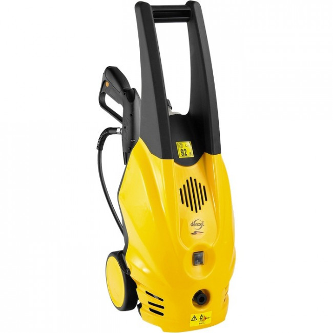Моечная машина высокого давления 1500 Вт, 135 бар, 6 л/мин, на колесах Denzel Моечная машина высокого давления 1500 Вт, 135 бар, 6 л/мин, на колесах Denzel