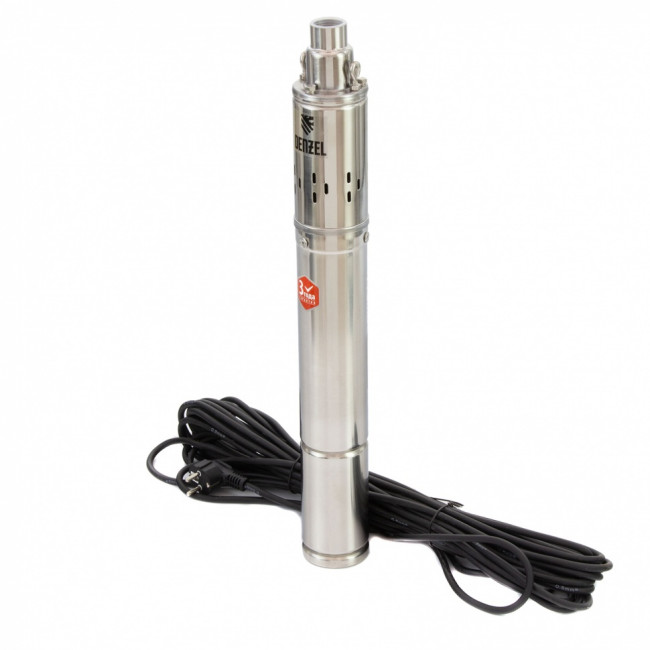 Скважинный насос DWS-3-75, винтовой, диаметр 3", 500 Вт, 1600 л/ч, напор 75 м Denzel Скважинный насос DWS-3-75, винтовой, диаметр 3", 500 Вт, 1600 л/ч, напор 75 м Denzel