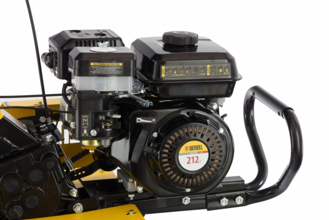 Мотоблок DPT-270, 7 л.с, ременное сцепление, ширина 85 см, глубина 35 см, фрез 3 х 4, ШОМ, передачи 2В/1Н Denzel Мотоблок DPT-270, 7 л.с, ременное сцепление, ширина 85 см, глубина 35 см, фрез 3 х 4, ШОМ, передачи 2В/1Н Denzel