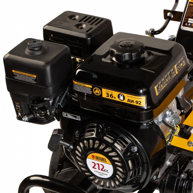 Мотоблок DPT-270X, 7 л.с, дисковое сцепление, ширина 90 см, глубина 35 см, фрез 3 х 4, ВОМ, передачи 2В/1Н Denzel Мотоблок DPT-270X, 7 л.с, дисковое сцепление, ширина 90 см, глубина 35 см, фрез 3 х 4, ВОМ, передачи 2В/1Н Denzel