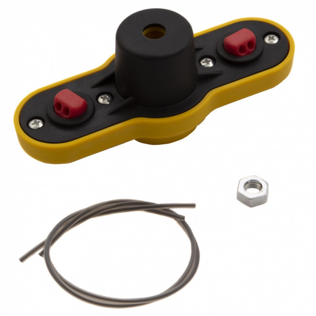 Головка триммерная универсальная гайка М8 х 1.25 левая Denzel Головка триммерная универсальная гайка М8 х 1.25 левая Denzel