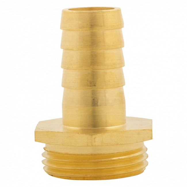 Штуцер для шланга 3/4" с наружной резьбой G1" Denzel Штуцер для шланга 3/4" с наружной резьбой G1" Denzel