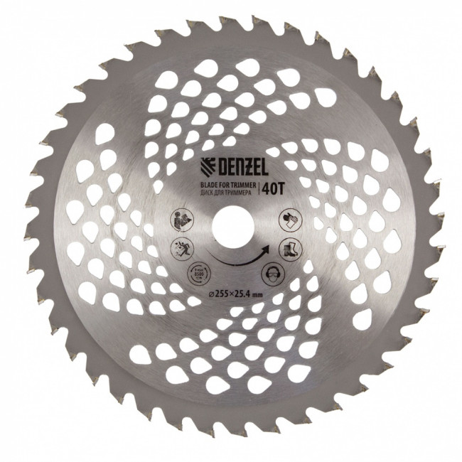 Триммер бензиновый DTL-33S, 33 см3, разъемная штанга, состоит из 2 частей Denzel ( 96262 )