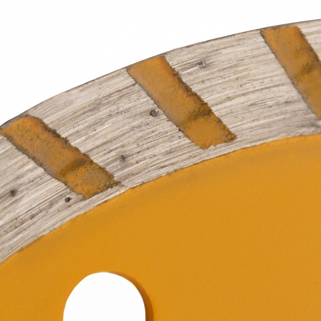 Диск алмазный, отрезной Turbo, 125 х 22.2 мм, сухая резка Denzel Диск алмазный, отрезной Turbo, 125 х 22.2 мм, сухая резка Denzel