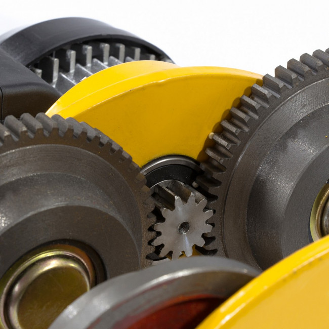 Каретка электрическая для тельфера Т-1000,1 т, 540 Вт Denzel