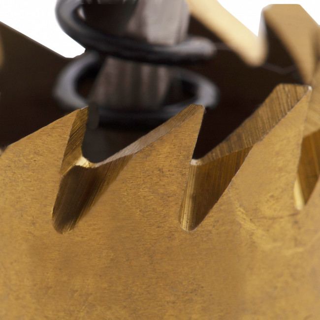 Коронка по металлу HSS, 21 мм, нитридтитановое покрытие Denzel ( 724102 ) Коронка по металлу HSS, 21 мм, нитридтитановое покрытие Denzel ( 724102 )