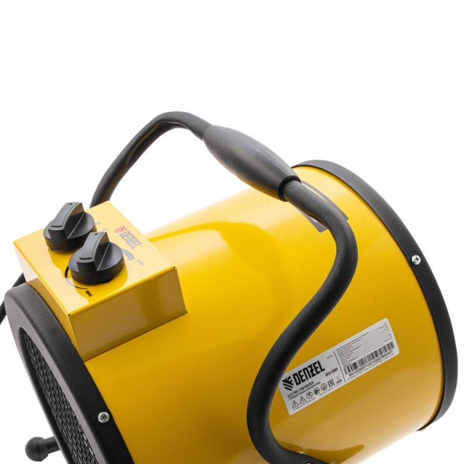 Тепловая пушка SFH-5000, 230 В, 400 м3/ч, вентилятор 3 режима, 3000/4500 Вт Denzel ( 96438 )