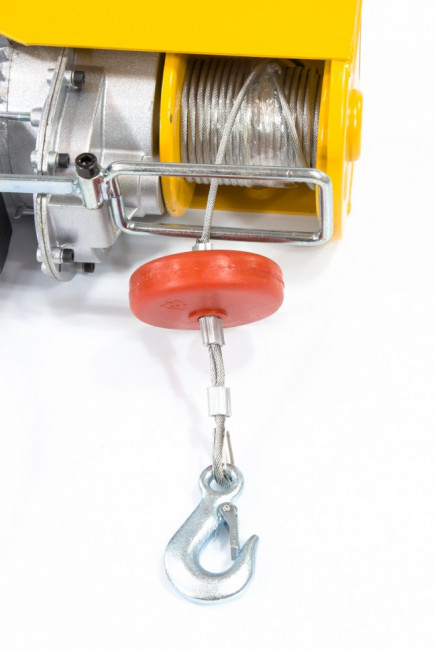 Тельфер электрический TF-500, 0.5 т, 1020 Вт, высота 12 м, 10 м/мин Denzel Тельфер электрический TF-500, 0.5 т, 1020 Вт, высота 12 м, 10 м/мин Denzel