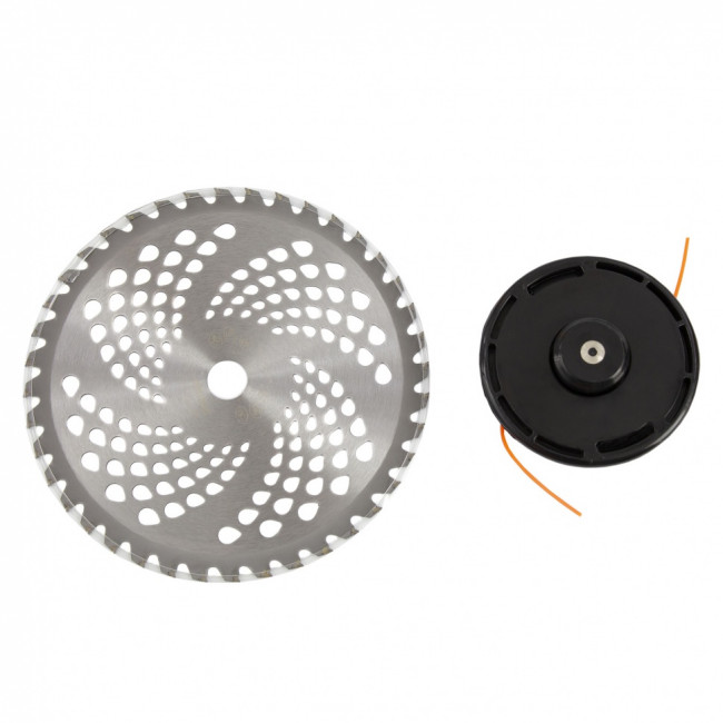 Триммер бензиновый DTL-52, 52 см3, неразъемная штанга, состоит из 2 частей Denzel ( 96265 )