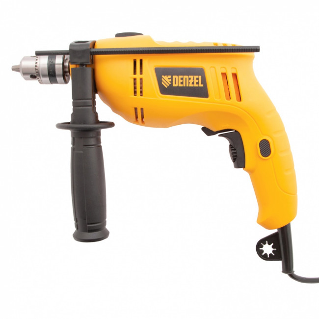 Дрель ударная ID-550, 550 Вт, 0-2900 об/мин, 46400 уд/мин Denzel Дрель ударная ID-550, 550 Вт, 0-2900 об/мин, 46400 уд/мин Denzel