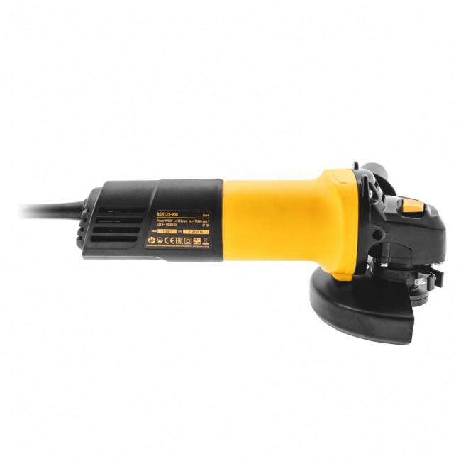 Машина шлифовальная угловая AGH125-900, 900 Вт, 125 мм, 11000 об/мин Denzel ( 26904 )