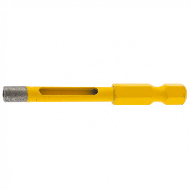 Сверло алмазное по керамограниту, 5 х 35 мм, шестигранный хвостовик Denzel