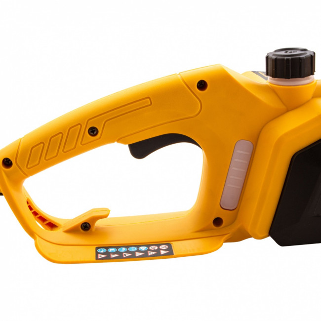 Пила цепная электрическая EDS-2200P, 2.2 кВт,поперечная, шина 45 см, шаг 3/8, паз 1.3 мм, 63 звена Denzel ( 95617 )