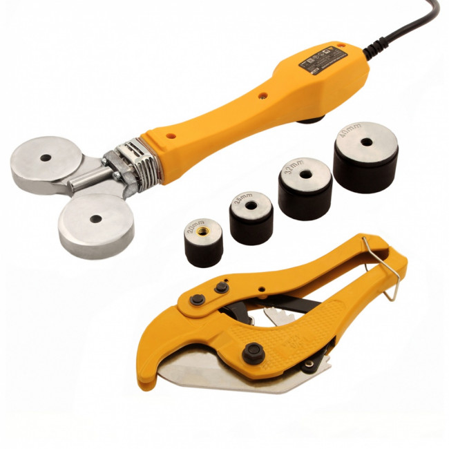 Аппарат для сварки пластиковых труб DWP-750, 750 Вт, 0-300 град, 4 насадки, 20-40 мм Denzel Аппарат для сварки пластиковых труб DWP-750, 750 Вт, 0-300 град, 4 насадки, 20-40 мм Denzel