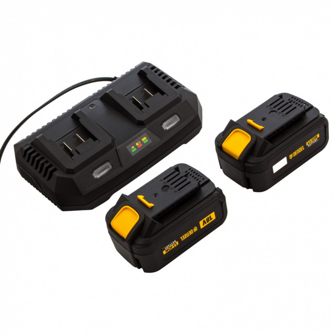 Цепная пила аккумуляторная бесщеточная RCS400-36, Li-ion, 36 В, 4 Ач, шина 400 мм Denzel ( 58610 )