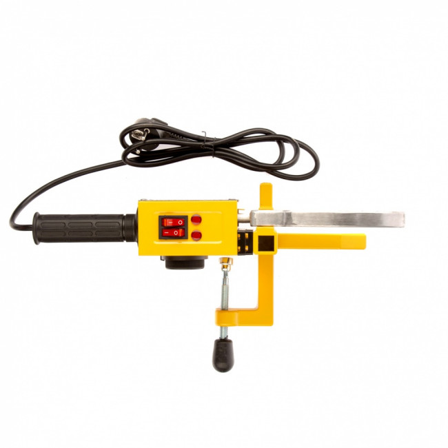 Аппарат для сварки пластиковых труб DWP-1500, 1500 Вт, 260-300 град, комплект насадок, 20-63 мм Denzel Аппарат для сварки пластиковых труб DWP-1500, 1500 Вт, 260-300 град, комплект насадок, 20-63 мм Denzel