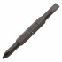 Отвертка комбинированная, SL3/16"-PH1, SL1/4"-PH2, 3-х компонентная рукоятка// Denzel ( 7713381 )