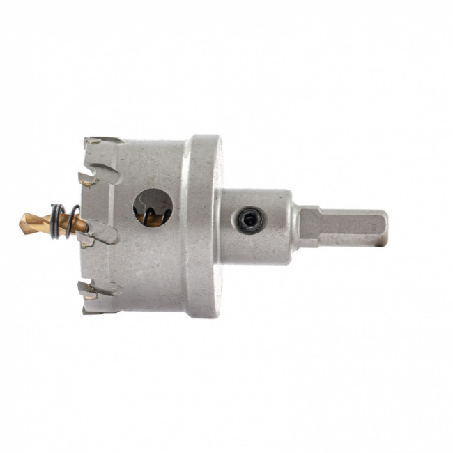 Коронка по металлу твердосплавная, 47 мм Denzel ( 724015 ) Коронка по металлу твердосплавная, 47 мм Denzel ( 724015 )