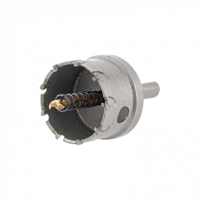 Коронка по металлу твердосплавная, 47 мм Denzel ( 724015 ) Коронка по металлу твердосплавная, 47 мм Denzel ( 724015 )