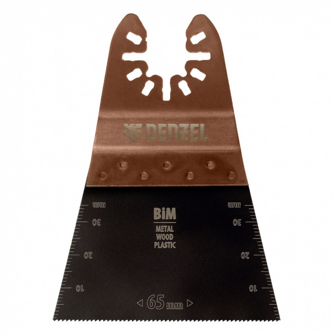 Насадка для МФИ режущая прямая, BiM, по металлу и дереву, 65 x 1.2 мм, мелкий зуб Denzel ( 782303 ) Насадка для МФИ режущая прямая, BiM, по металлу и дереву, 65 x 1.2 мм, мелкий зуб Denzel ( 782303 )