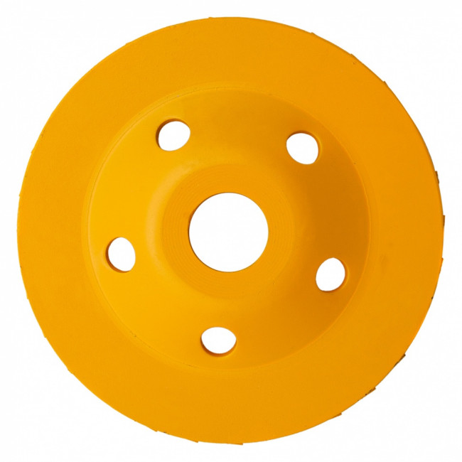 Чашка алмазная зачистная, 125 мм, Волна Denzel