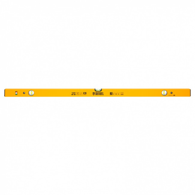 Уровень алюминиевый, 1200 мм, фрезерованный, 3 глазка Denzel ( 33684 )