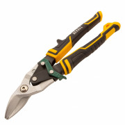 Ножницы по металлу, 270 мм, прямой и правый рез, сталь-СrMo, трехкомпонентные рукоятки Denzel ( 78371 )