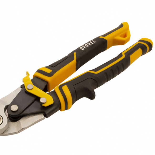 Ножницы по металлу, 270 мм, прямой рез, сталь-CrMo, трехкомпонентные рукоятки Denzel ( 78370 ) Ножницы по металлу, 270 мм, прямой рез, сталь-CrMo, трехкомпонентные рукоятки Denzel ( 78370 )