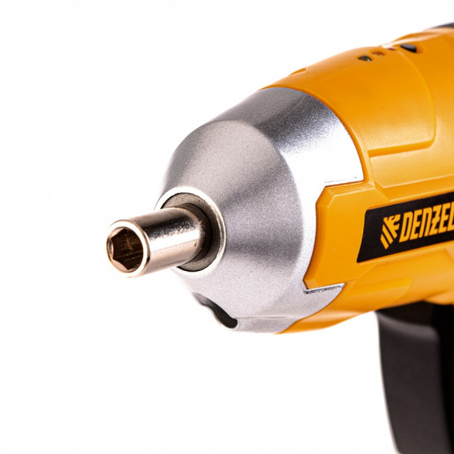 Отвертка аккумуляторная CSL-3.6-02, Li-Ion, 3.6 В, 1.3 А*ч, в блистере Denzel Отвертка аккумуляторная CSL-3.6-02, Li-Ion, 3.6 В, 1.3 А*ч, в блистере Denzel