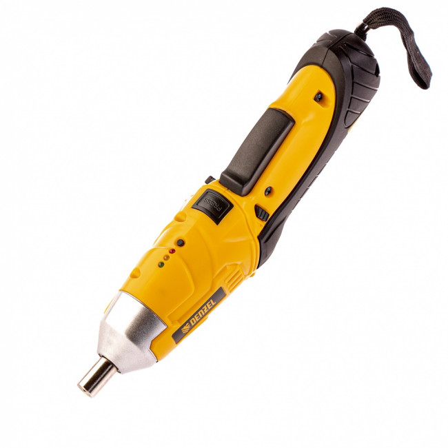 Отвертка аккумуляторная CSL-3.6-02, Li-Ion, 3.6 В, 1.3 А*ч, в блистере Denzel Отвертка аккумуляторная CSL-3.6-02, Li-Ion, 3.6 В, 1.3 А*ч, в блистере Denzel