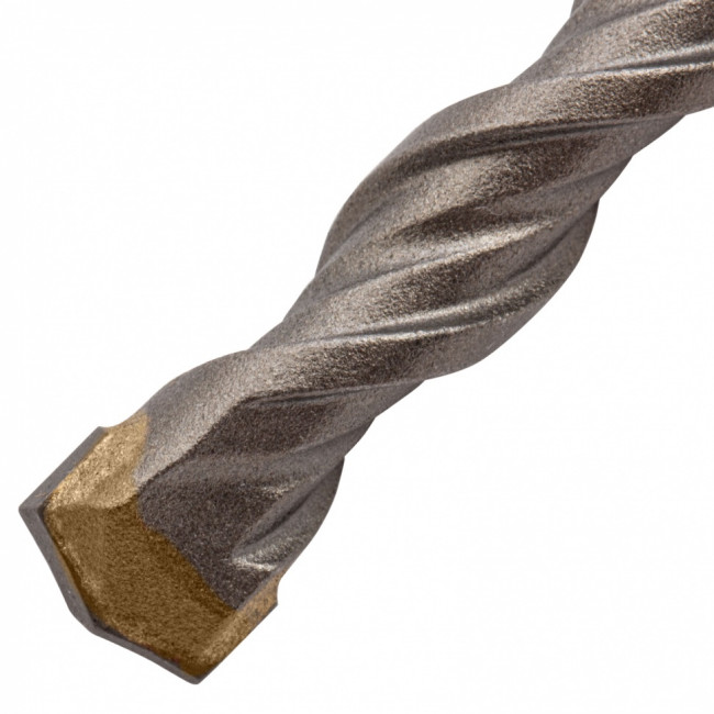 Бур по бетону, двойная спираль, три пылеотводящие кромки, 10 x 310 мм DENZEL ( 705019 )