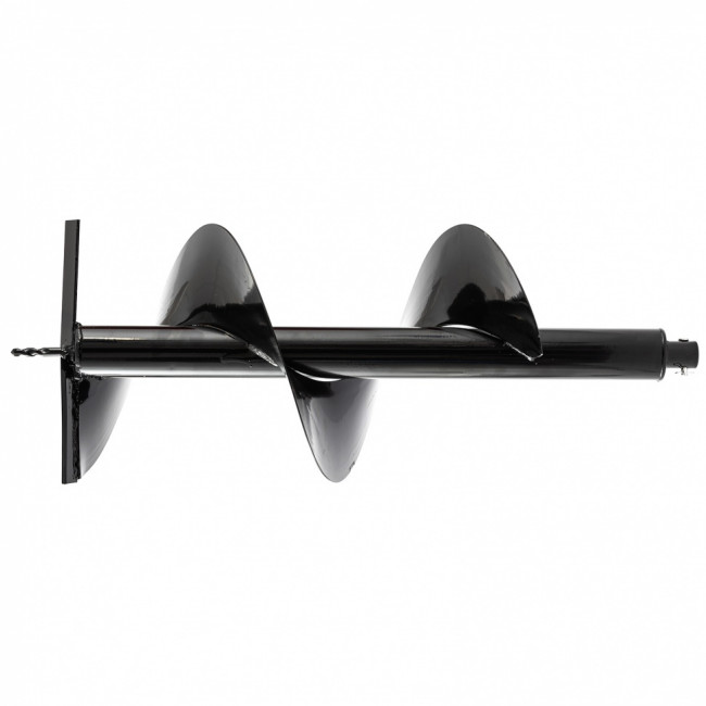 Шнек для грунта E-300, диаметр 300 мм, длина 800 мм,соединение 20 мм, несъемный нож Denzel ( 56026 )