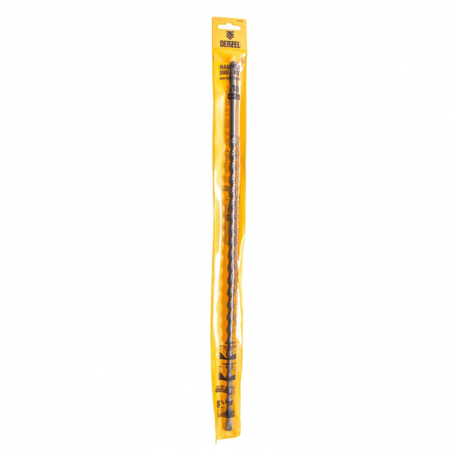 Бур по бетону, двойная спираль, три пылеотводящие кромки, 10 x 460 мм DENZEL ( 705020 )