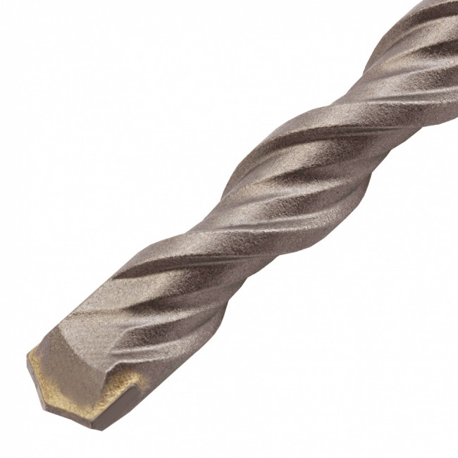 Бур по бетону, двойная спираль, три пылеотводящие кромки, 10 x 600 мм DENZEL ( 705022 )