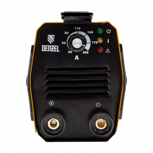 Аппарат инверторный дуговой сварки DS-200 Compact, 200 А, ПВ 70%, диаметр электрода 1.6-5 мм Denzel Аппарат инверторный дуговой сварки DS-200 Compact, 200 А, ПВ 70%, диаметр электрода 1.6-5 мм Denzel