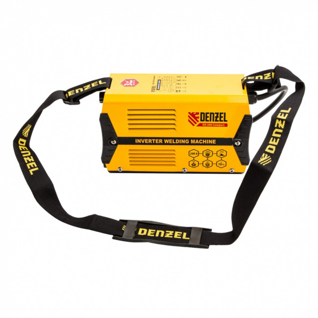 Аппарат инверторный дуговой сварки DS-200 Compact, 200 А, ПВ 70%, диаметр электрода 1.6-5 мм Denzel Аппарат инверторный дуговой сварки DS-200 Compact, 200 А, ПВ 70%, диаметр электрода 1.6-5 мм Denzel