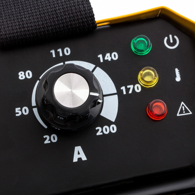 Аппарат инверторный дуговой сварки DS-200 Compact, 200 А, ПВ 70%, диаметр электрода 1.6-5 мм Denzel Аппарат инверторный дуговой сварки DS-200 Compact, 200 А, ПВ 70%, диаметр электрода 1.6-5 мм Denzel