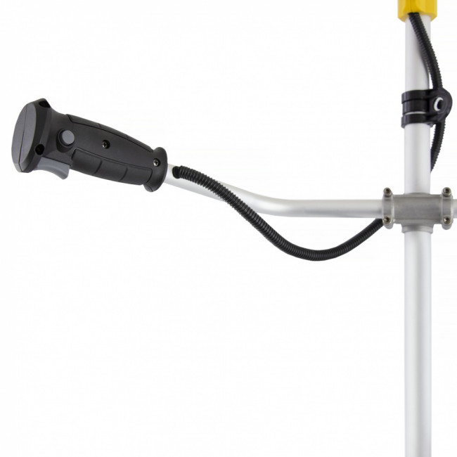 Триммер электрический TE-1400, 1400 Вт, 420 мм, катушка + диск, разборная штанга Denzel