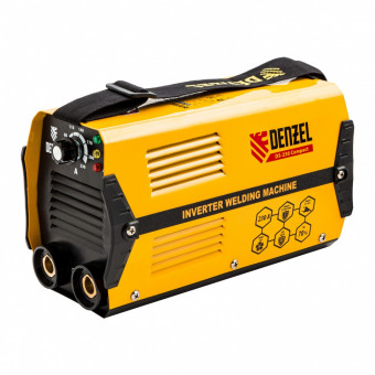 Аппарат инверторный дуговой сварки DS-230 Compact, 230 А, ПВ 70%, диаметр электрода 1.6-5 мм Denzel Аппарат инверторный дуговой сварки DS-230 Compact, 230 А, ПВ 70%, диаметр электрода 1.6-5 мм Denzel