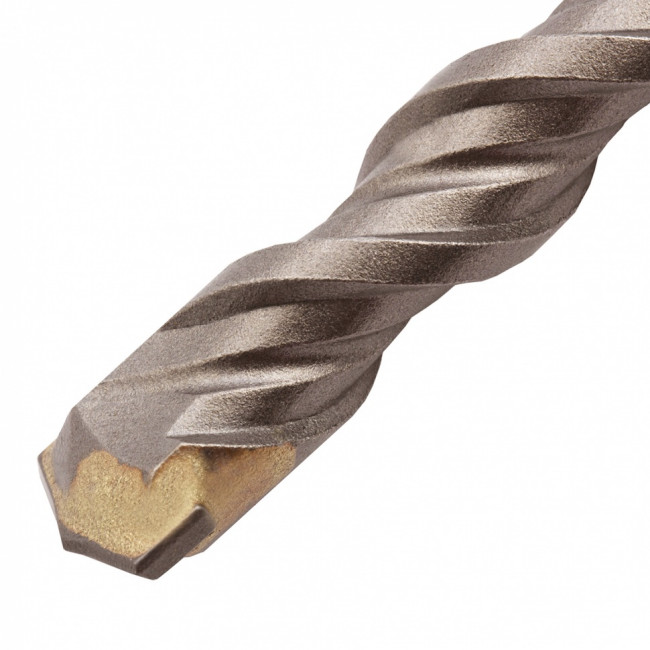 Бур по бетону, двойная спираль, три пылеотводящие кромки, 12 x 210 мм DENZEL ( 705024 )