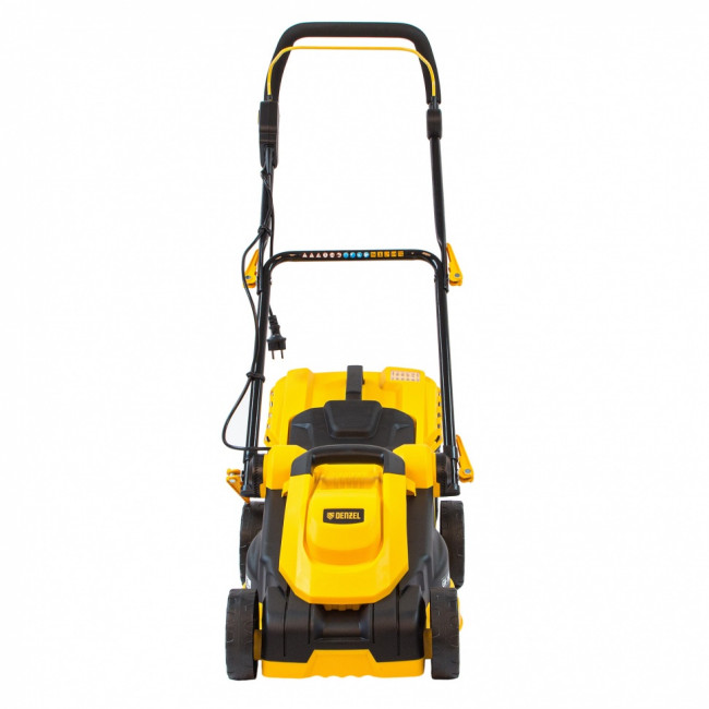 Газонокосилка электрическая GM-1600, 1600 Вт, ширина 36 см, 3 уровя, травосборник 35 л. Denzel Газонокосилка электрическая GM-1600, 1600 Вт, ширина 36 см, 3 уровя, травосборник 35 л. Denzel