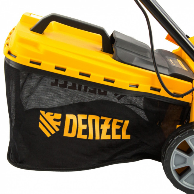 Газонокосилка электрическая GM-1600, 1600 Вт, ширина 36 см, 3 уровя, травосборник 35 л. Denzel Газонокосилка электрическая GM-1600, 1600 Вт, ширина 36 см, 3 уровя, травосборник 35 л. Denzel