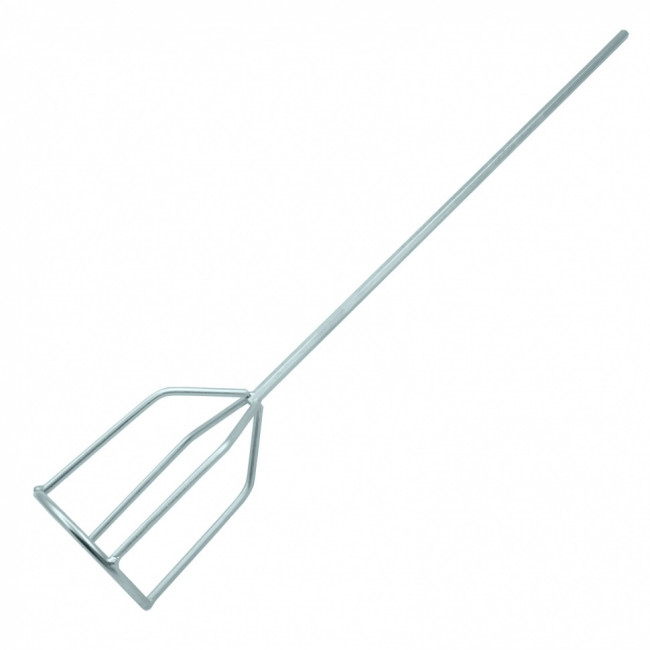 Миксер для гипсовых смесей, 100 х 590 мм, оцинкованный, шестигранный хвостовик 8 мм Denzel ( 848427 )